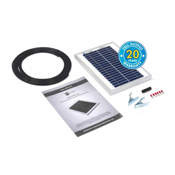 Solar Technology 5W RIGID Solar Panel Kit BASIC
