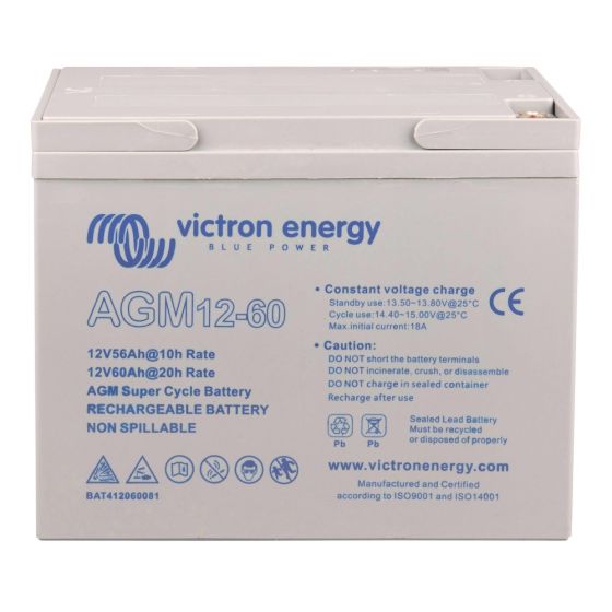 Victron Gel Deep Cycle Battery - 12V / 60Ah