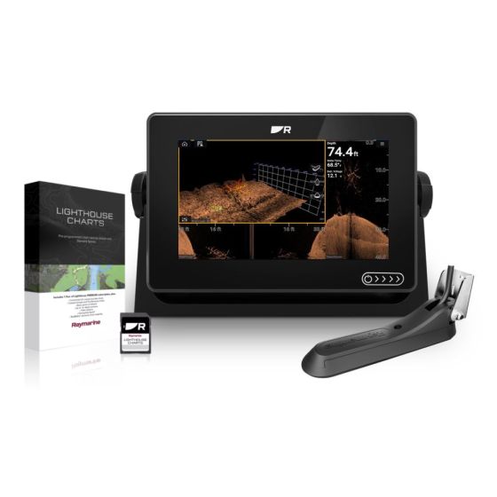 Raymarine Axiom+ 7 RV Display  RV100 TXD & Western Europe Chart