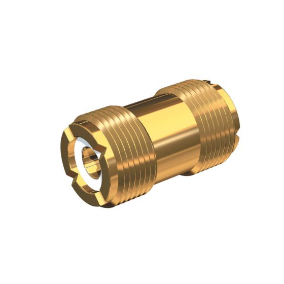 Shakespeare Gold Plated Brass Barrel connector 
