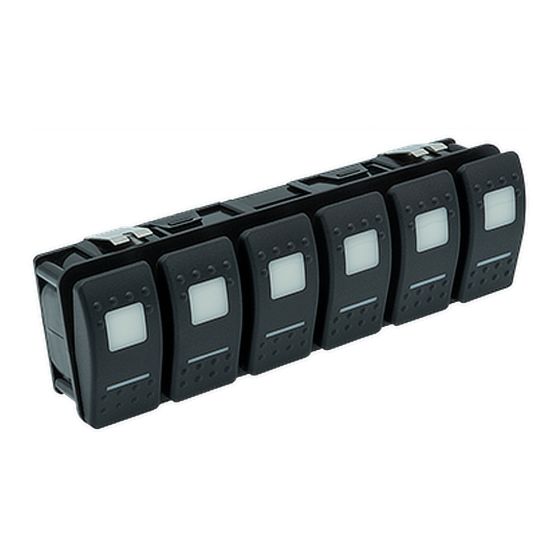 Maretron Mpower VMM6 - 6x Momentary On Contura II Rockers