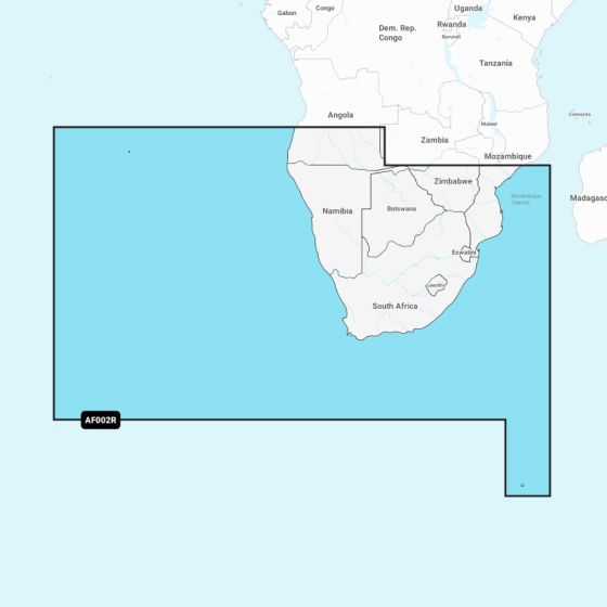 Garmin Navionics + Chart: AF002R - Africa  South