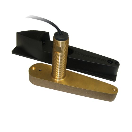 Raymarine Bronze Thru Hull Chirp Transducer Depth Temp Dragonfly only