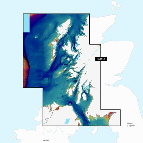 Garmin Navionics Vision+ Chart: EU006R - Scotland  West Coast