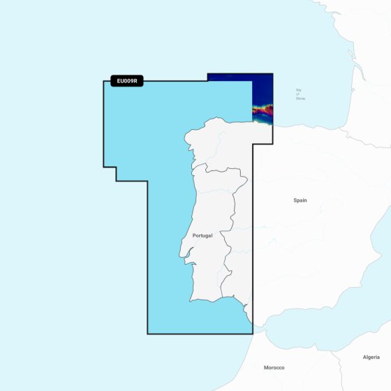 Garmin Navionics Vision+ Chart: EU009R - Portugal & Spain  Northwest