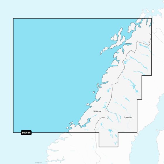 Garmin Navionics+ Chart: EU053R - Norway  Trondheim to Tromso