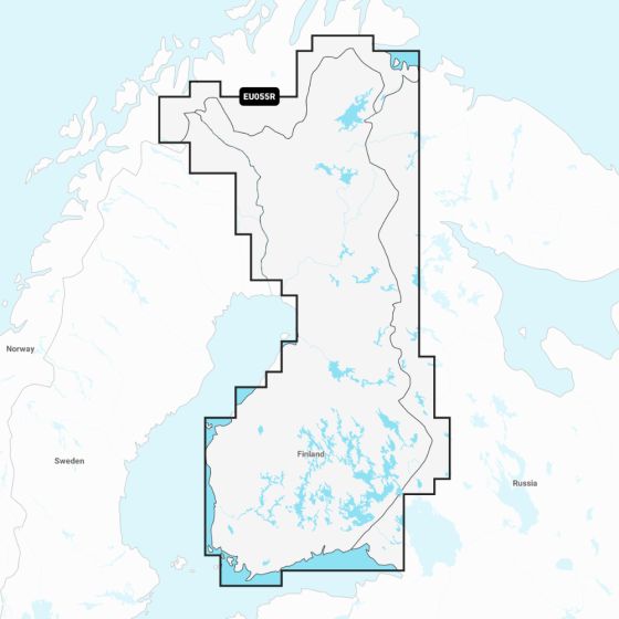 Garmin Navionics+ Chart: EU055R - Finland  Lakes & Rivers