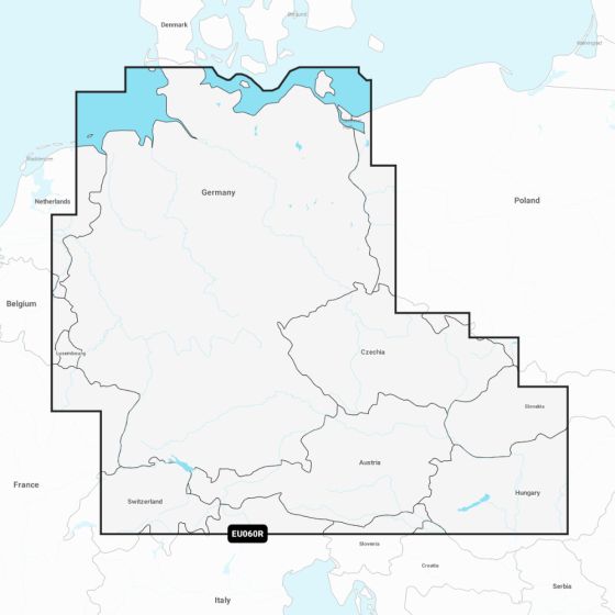 Garmin Navionics+ Chart: EU060R - Germany  Lakes & Rivers