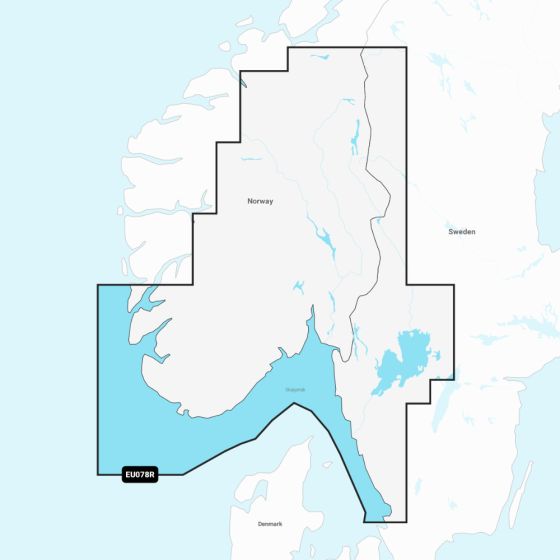 Garmin Navionics+ Chart: EU078R - Oslo  Skagerrak & Haugesund