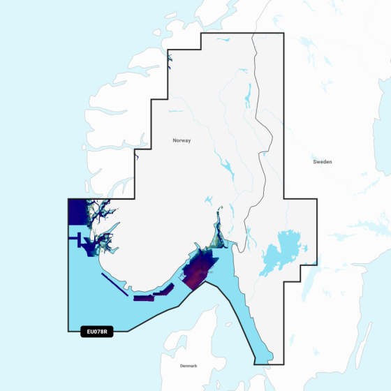 Garmin Navionics Vision+ Chart: EU078R - Oslo  Skagerrak & Haugesund