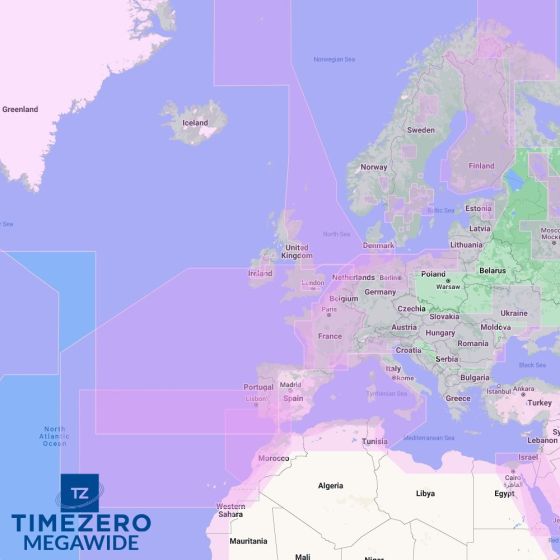 Furuno TimeZero Mega Wide Area Charts