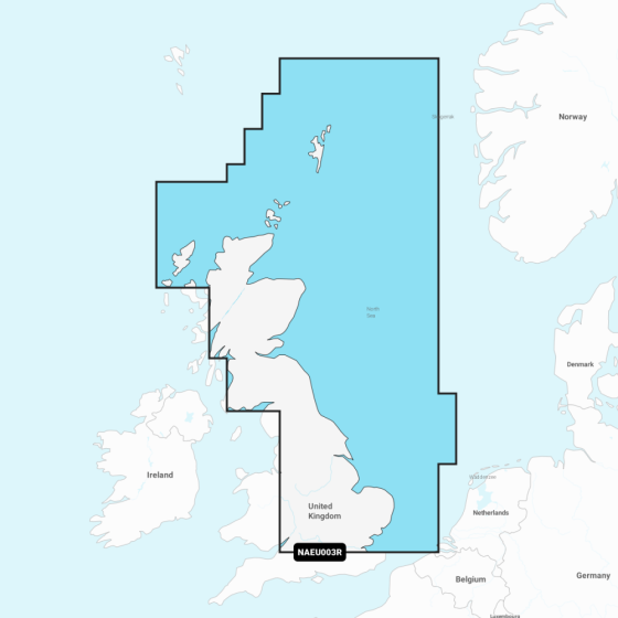 Navionics+ Regular Chart: EU003R -  Great Britain Northeast Coast