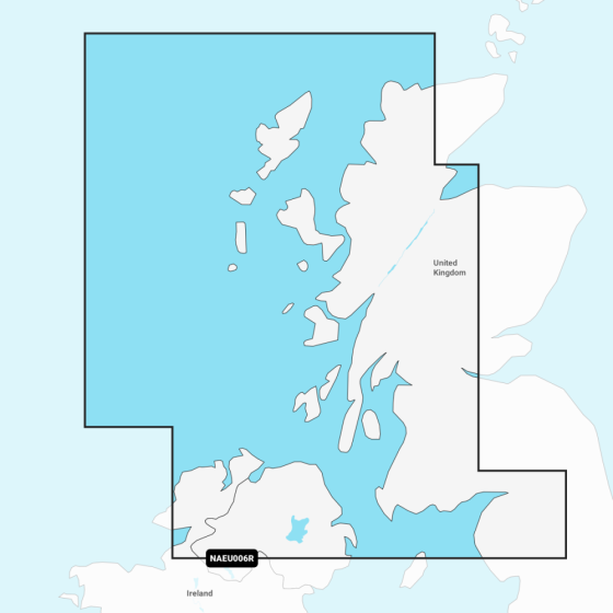 Navionics+ Regular Chart: EU006R -  Scotland West Coast