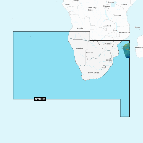 Navionics Platinum+ Regular Chart: AF002R -  Africa  South