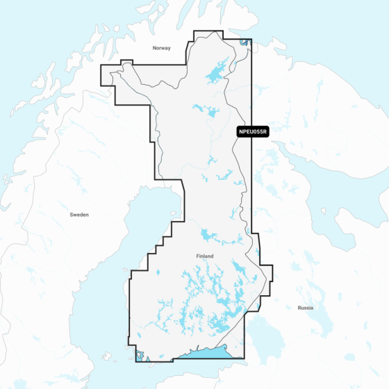 Navionics Platinum+ Regular Chart: EU055R -  Finland  Lakes & Rivers