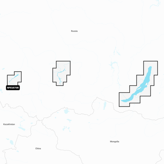 Navionics Platinum+ Regular Chart: EU070R -  Russia  Lakes & Rivers