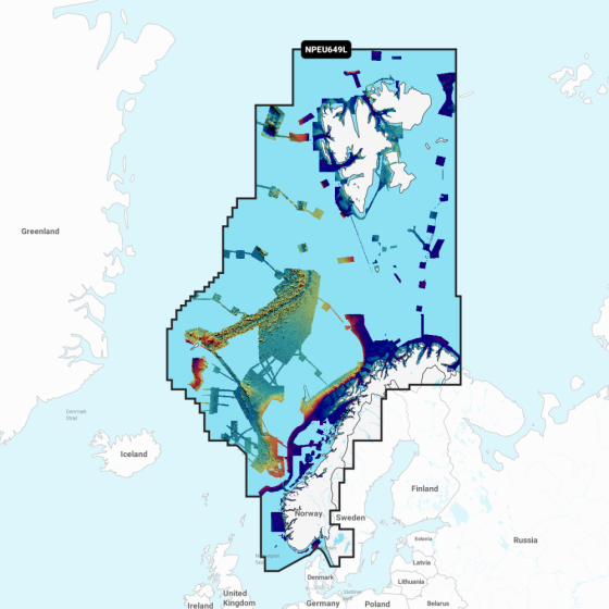 Navionics Platinum+ Large Chart: EU649L -  Norway