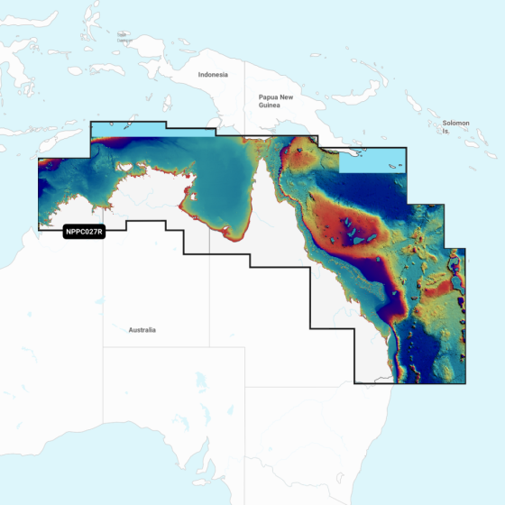 Navionics Platinum+ Regular Chart: PC027R -  Australia  Northeast