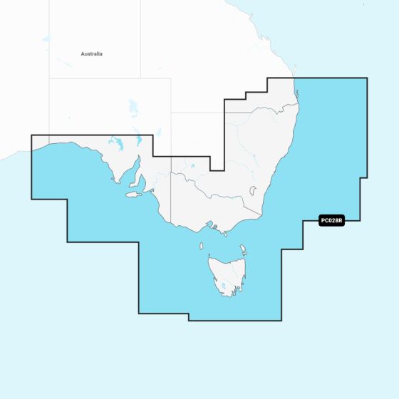 Garmin Navionics + Chart: PC028R - Australia  Southeast