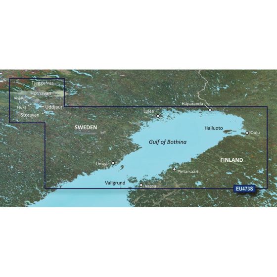 Garmin BlueChart G3 Vision - VEU473S: Gulf of Bothnia - North