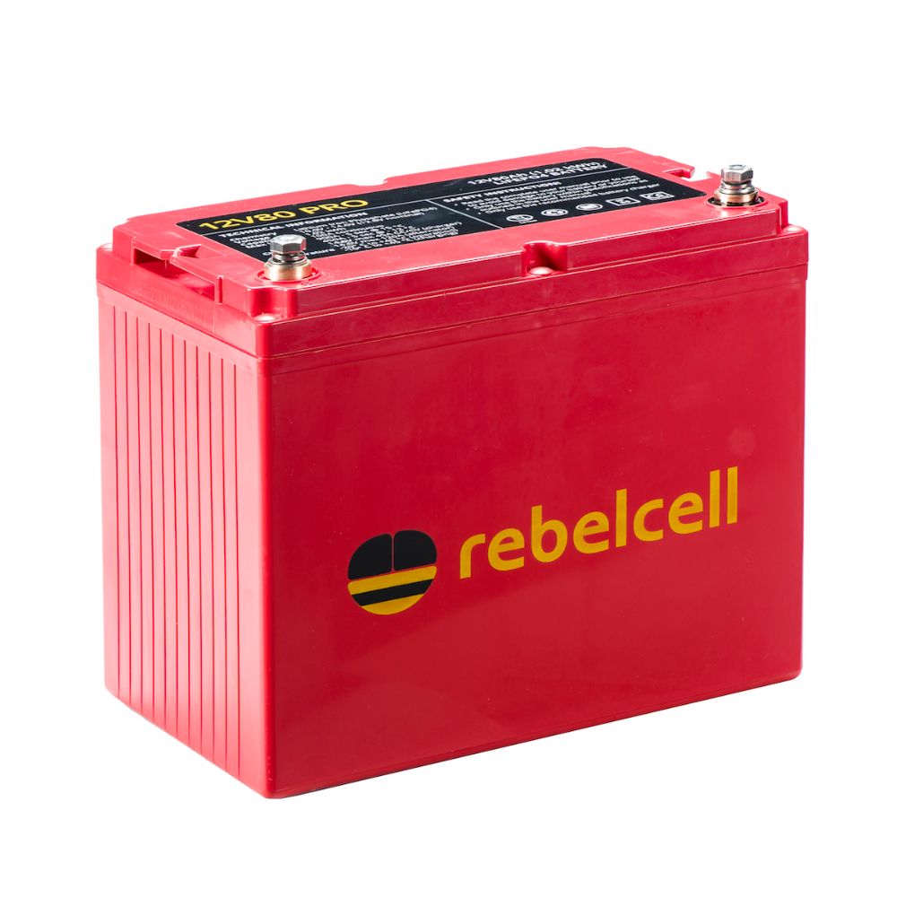 12V100 AV lithium battery, Rebelcell