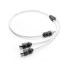 JL Audio Marine Y-Adapter Cable -  Single Male to Dual Female RCA