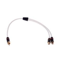 Fusion MS-RCAYF RCA Splitter Cable Male to Dual Female - 0.3m (0.9')