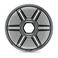 Fusion Apollo Subwoofer Grille (single) - 12" Shielded Grey