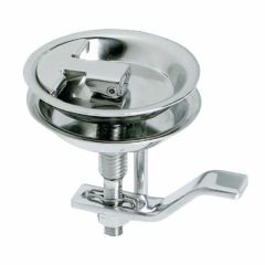 Osculati Lift Latch - Mirror Polished AISI 316 Stainless Steel - 90mm