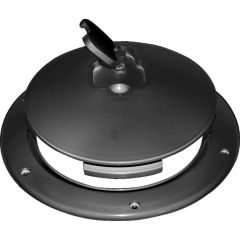 Osculati Inspection Hatch With Cover - Black 265 x 215mm