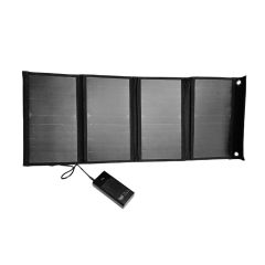 Solar Technology Hubi Portable Power Bank & 24W USB Solar Charger Bundle