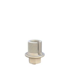 Shakespeare Adapts 1''  14 female thread to M16 male thread white nylon