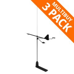 Shakespeare_0.9m_V-Tronix_stainless_steel_whip_hawk_wind_indicator_