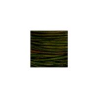 Q-Link Leather Cord - Round Style Green
