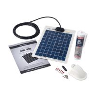 Solar Technology 10W FLEXI Solar Panel Kit DECK