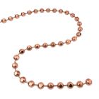 Q-Link Brand Faceted Chain Copper 30''