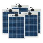 Solar Technology 20W FLEXI Solar x5 Panel Kit BASIC