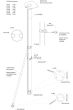 Scanstrut 1.9m pole for Radomes or 30cm satcom