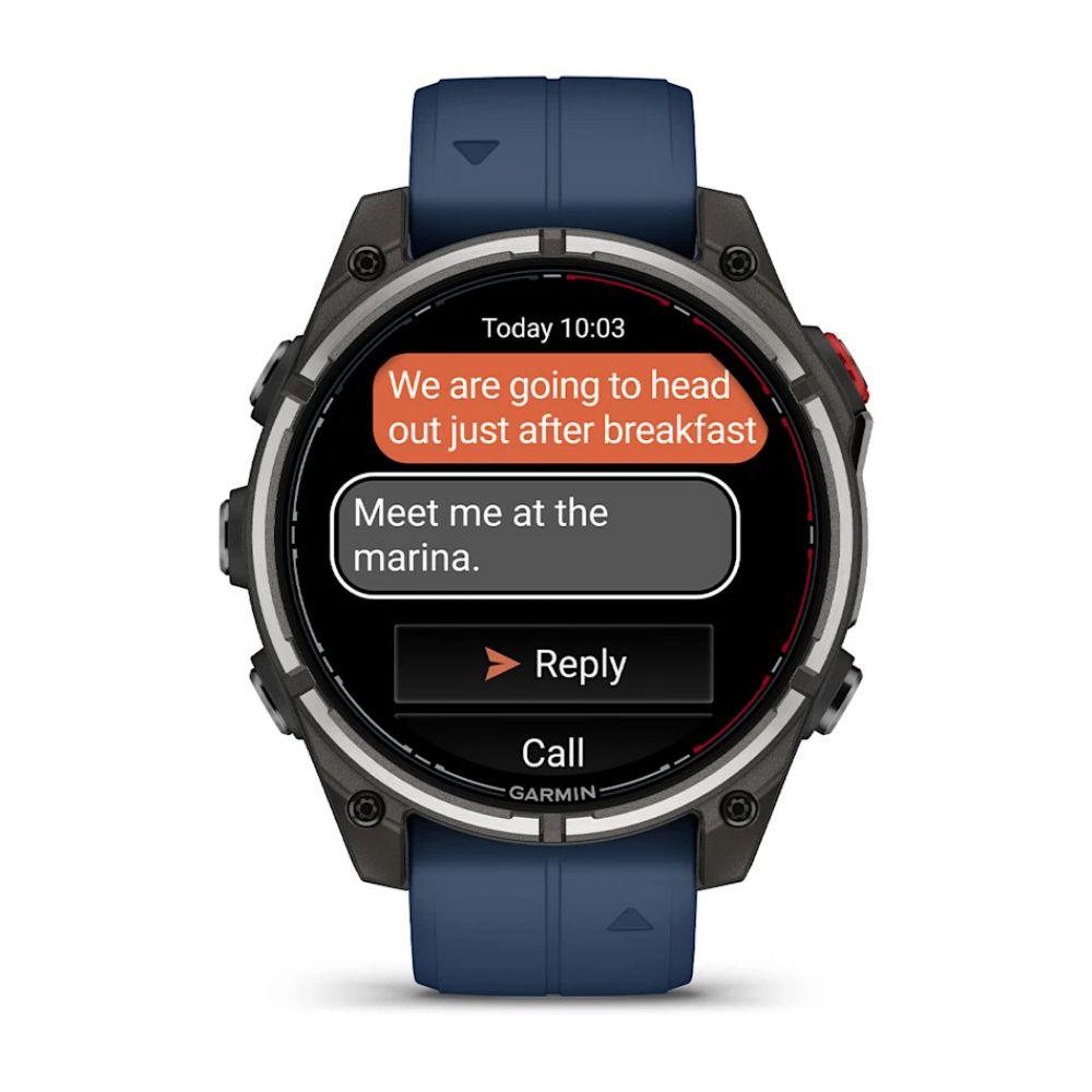 Garmin Quatix 8 Pro Marine GPS Smartwatch - 47mm - AMOLED