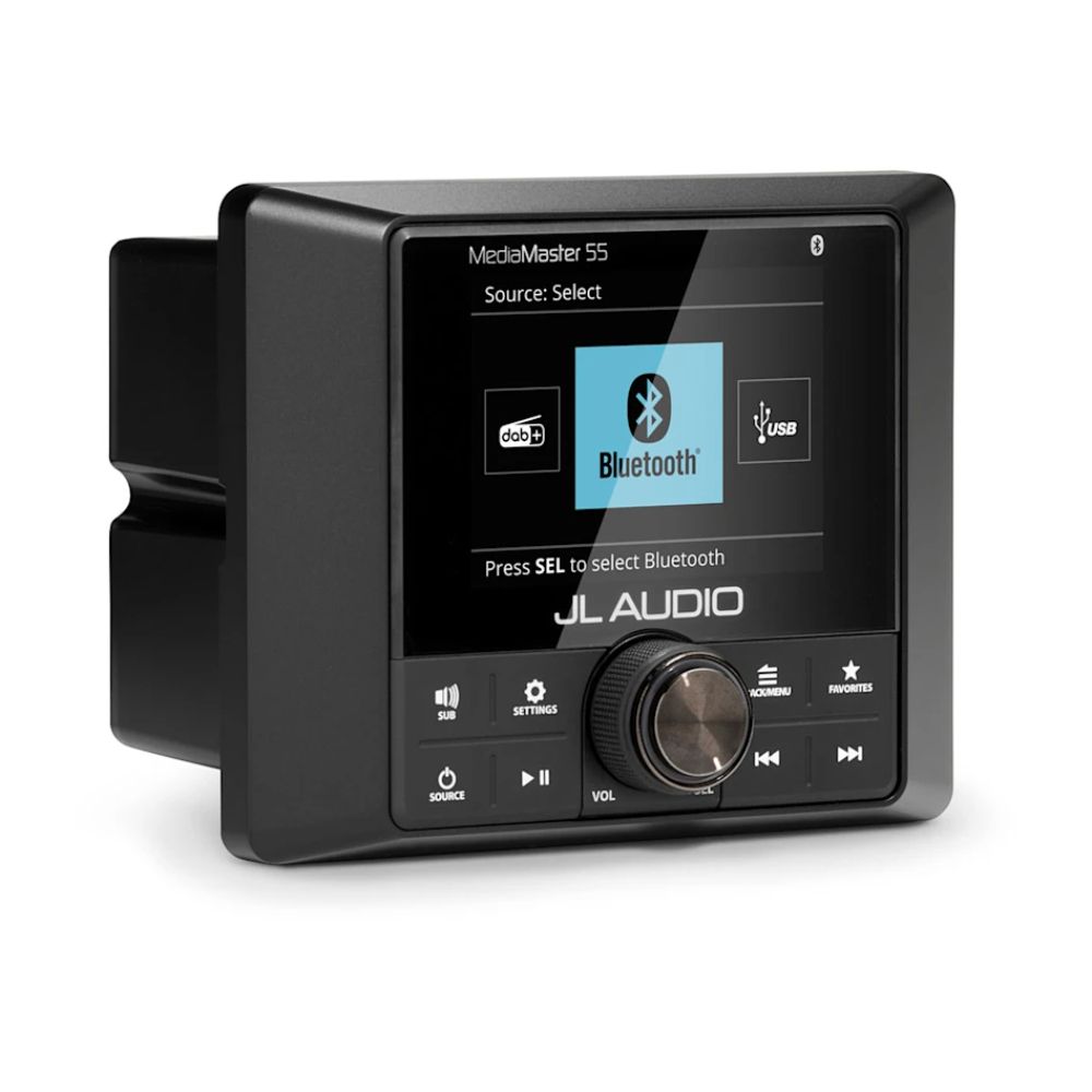 JL Audio MediaMaster 55 Marine Stereo With Full-Colour LCD