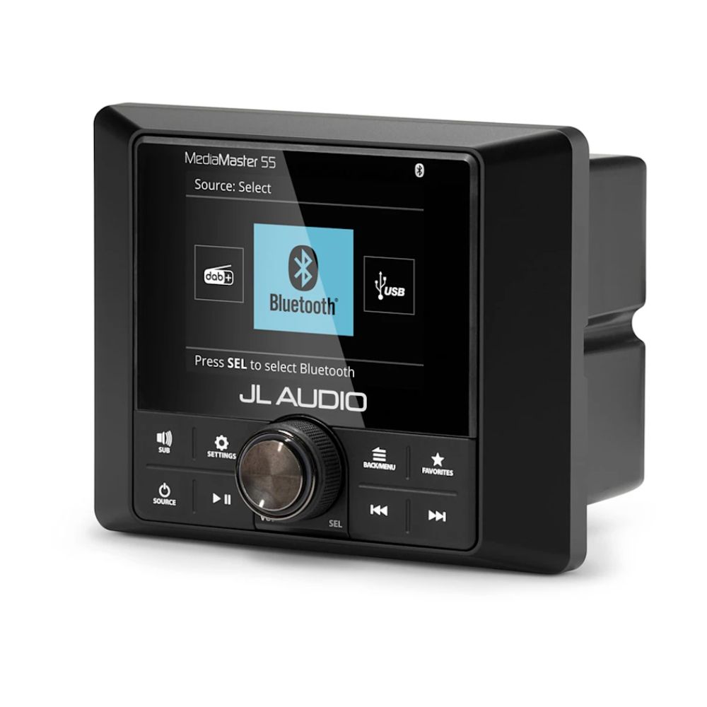 JL Audio MediaMaster 55 Marine Stereo With Full-Colour LCD