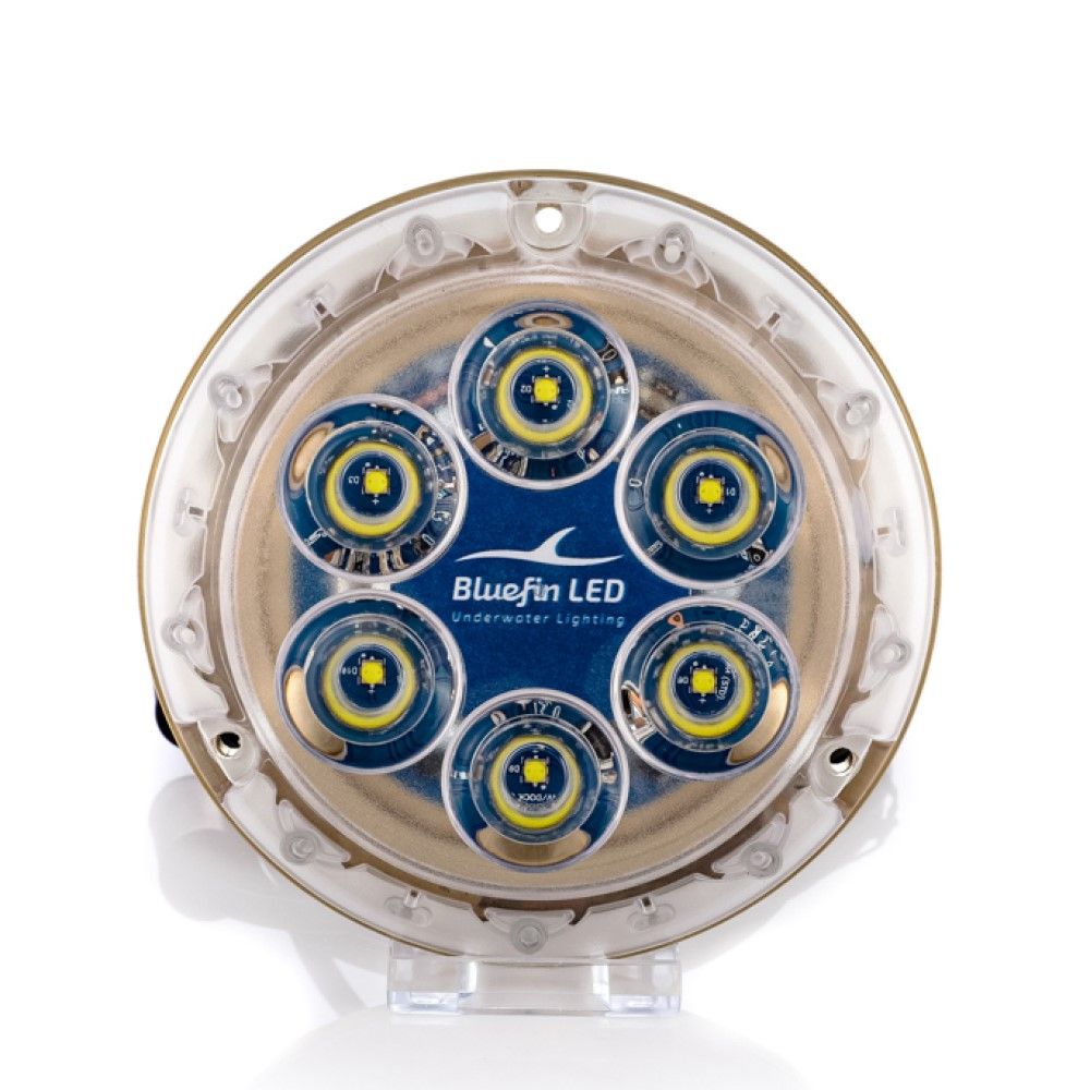 Bluefin LED Aluminium Piranha P6 Nitro SM Light - 24V Cobalt Blue