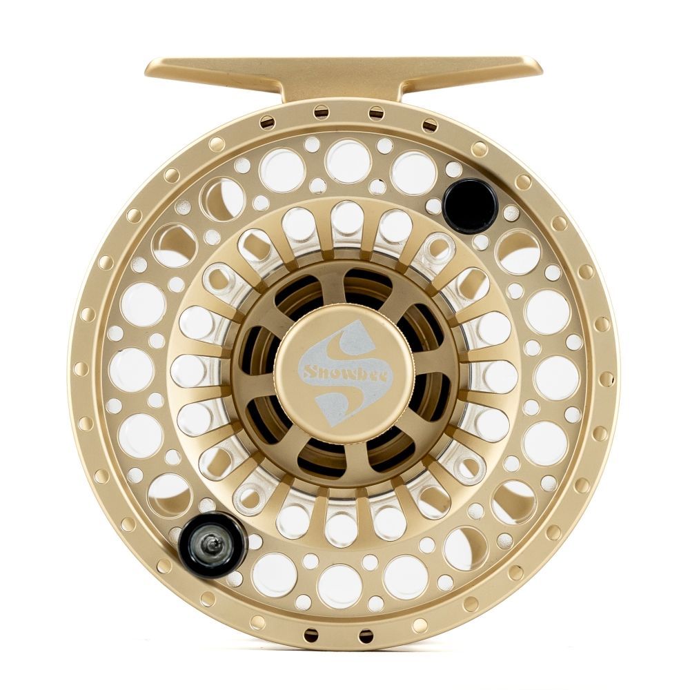 Snowbee Prestige Gold Cassette Fly Reel #7/8 with Bag & 3 Spools
