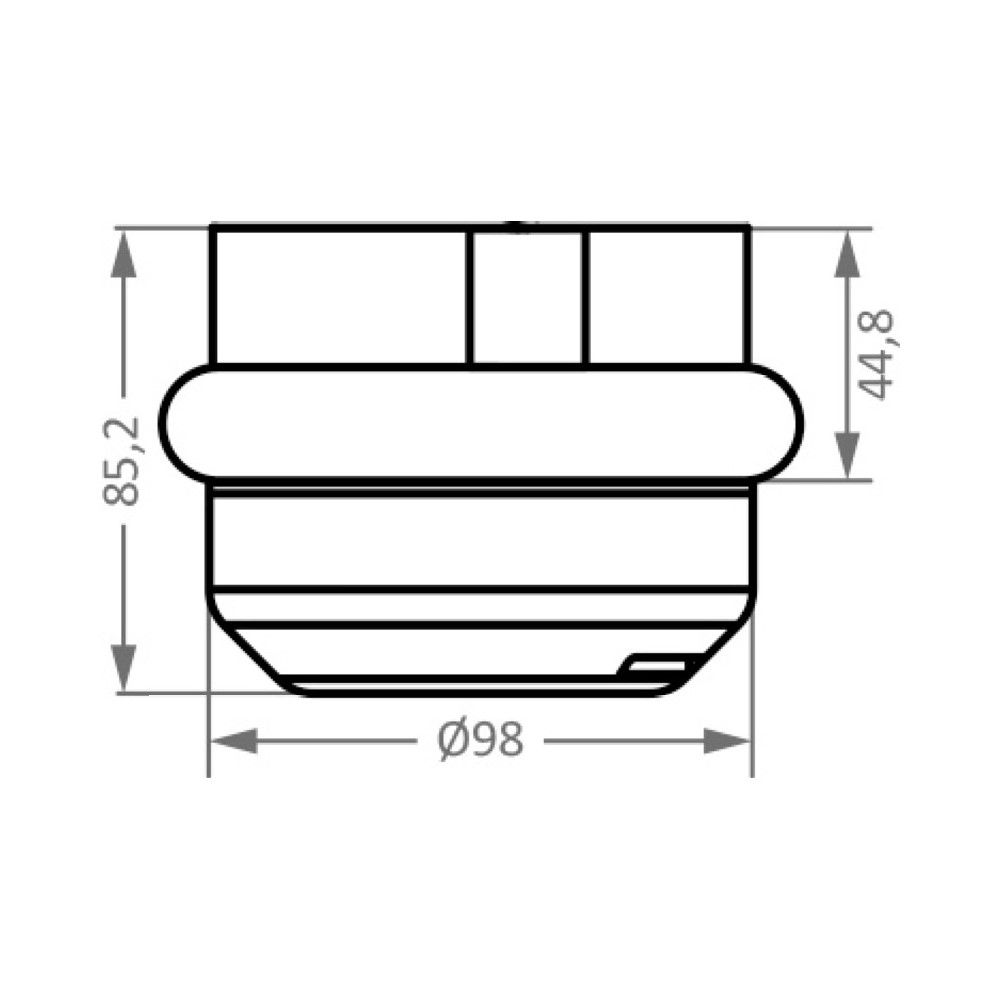 Osculati Discovery Mast Head 360° Tricolour Navigation Light