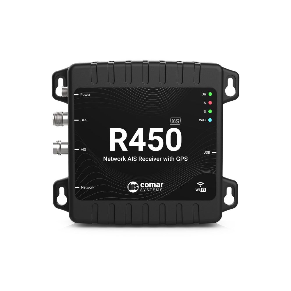 Comar R450-XG Network AIS Receiver with Ethernet GPS & Wifi