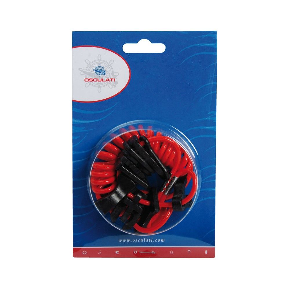 Osculati Kill Cord Safety Key Set for Outboard Engines