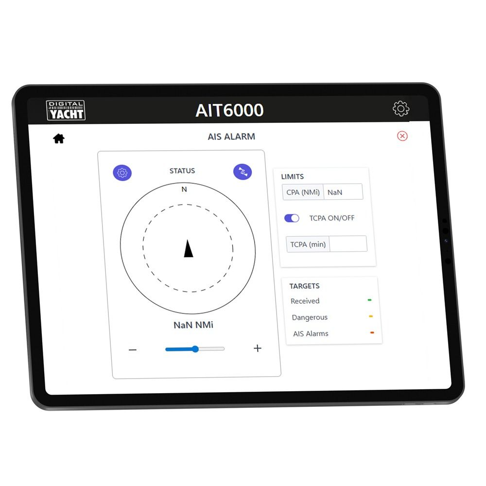 Digital Yacht AIT6000 Class B+ AIS TDX With Splitter NMEA2000 & Wifi