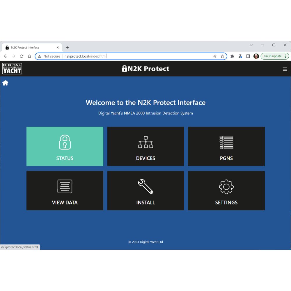 Digital Yacht N2K Protect - NMEA 2000 Cyber Security System