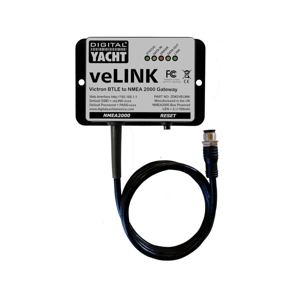 Digital Yacht Velink - Victron Bluetooth to NMEA2000 Gateway