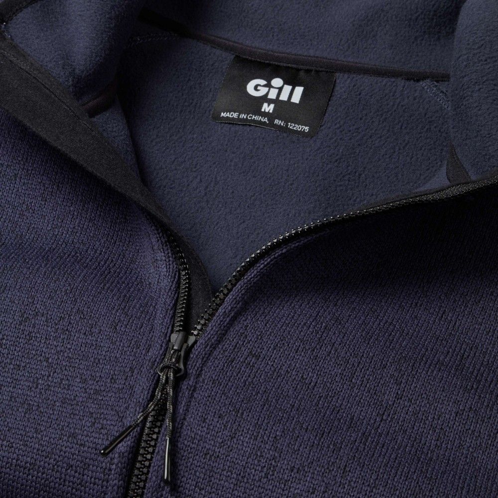 Raymarine Branded Gill Knit Fleece Jacket - Navy